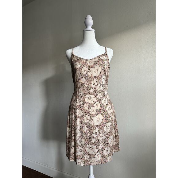 Roxy Mad Love Anthracite Sweet Mahalo Dress Sleeveless Mini Dress Size‎ Medium - Picture 2 of 10